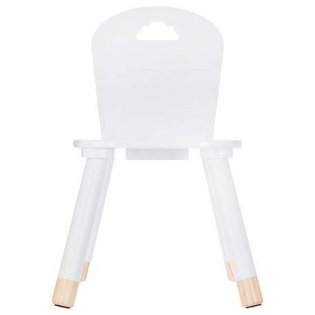Chaise enfant - douceur Blanc+Blanc - étoile 5 - vertbaudet enfant 
