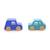 Coffret de 4 voitures en bois city Bleu 4 - vertbaudet enfant 