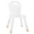 Chaise enfant - douceur Blanc+Blanc - étoile 2 - vertbaudet enfant 