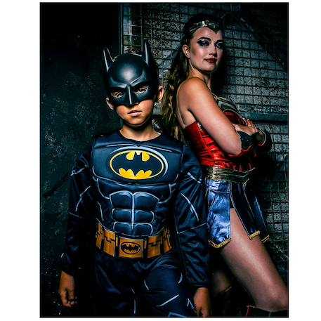Déguisement batman avec muscles rembourrés Noir 6 - vertbaudet enfant 