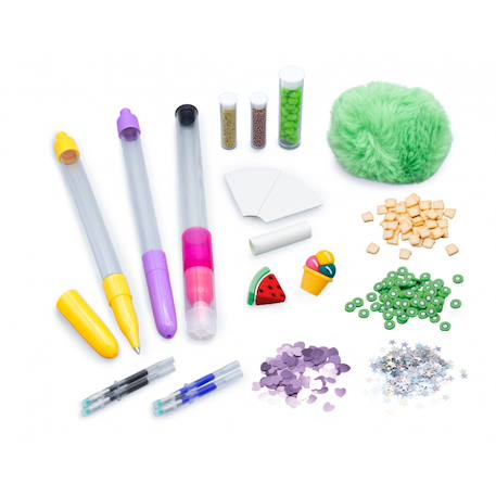 Recharge stylos - food Blanc animaux+Blanc food+Blanc kawaii 6 - vertbaudet enfant 