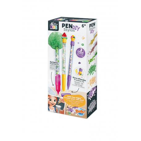 Recharge stylos - food Blanc animaux+Blanc food+Blanc kawaii 4 - vertbaudet enfant 
