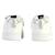 Baskets basses  à scratch Blanc+Blanc - Rouge+Marine 4 - vertbaudet enfant 