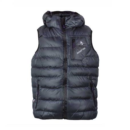 Doudoune sans manches garçon ecarti Anis+Bleu+Jaune+Noir+Noir brillant+Noir/bleu+Rouge 9 - vertbaudet enfant 