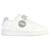 Baskets basses  à scratch Blanc+Blanc - Rouge+Marine 1 - vertbaudet enfant 