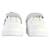 Baskets basses  à scratch Blanc+Blanc - Rouge+Marine 5 - vertbaudet enfant 