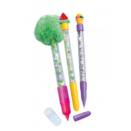 Recharge stylos - food Blanc animaux+Blanc food+Blanc kawaii 5 - vertbaudet enfant 