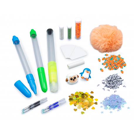 Recharge stylos - food Blanc animaux+Blanc food+Blanc kawaii 3 - vertbaudet enfant 