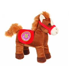 Jouet-Peluche - race poneez sonore 22cm