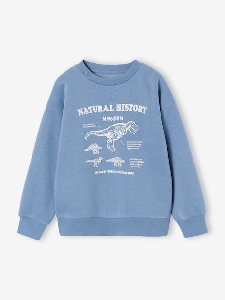Lot de 2 sweats 'Cool and Fun' terracotta+tomette 6 - vertbaudet enfant 
