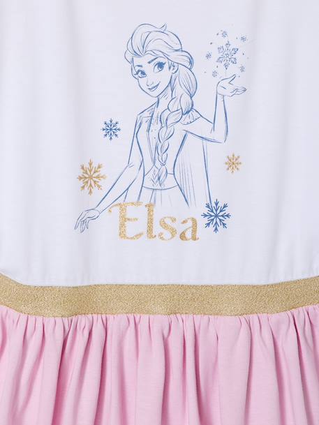 Robe patineuse fille Reine des neiges mauve 3 - vertbaudet enfant 