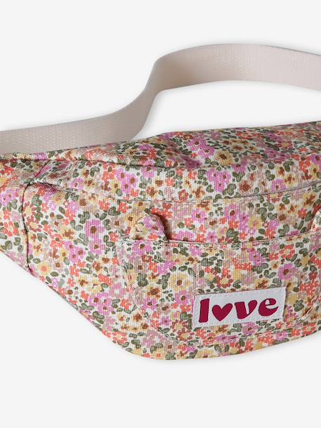 Sac banane animation poche chat fille bleu pâle+double stone+multicolore+rose+Rose blush 10 - vertbaudet enfant 