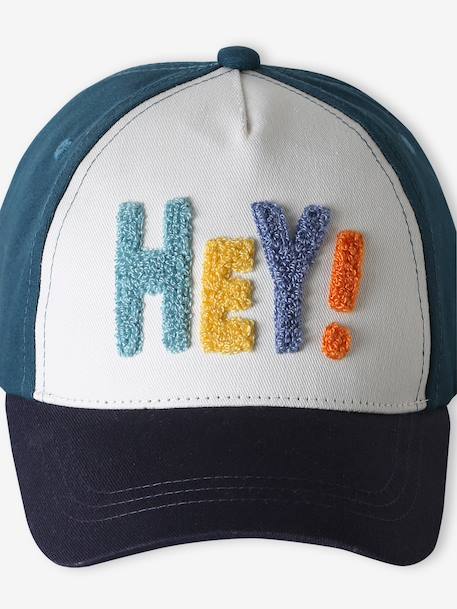 Casquette HEY! garçon bleu+bleu canard+vert 7 - vertbaudet enfant 