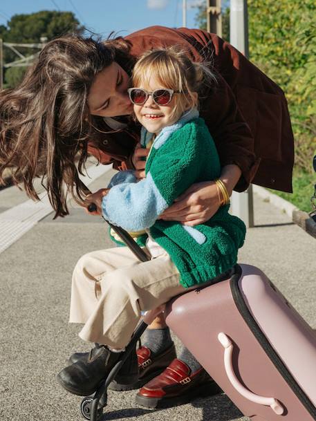 Lunettes 2-4 ans SQUARE Bright marron imprimé+vert 3 - vertbaudet enfant 
