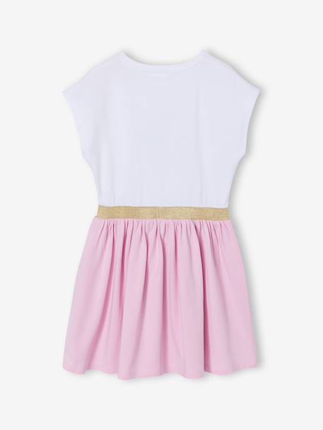 Robe patineuse fille Reine des neiges mauve 2 - vertbaudet enfant 