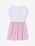 Robe patineuse fille Reine des neiges mauve 2 - vertbaudet enfant 