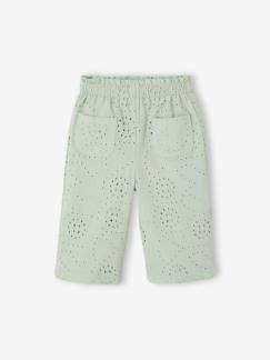 Bébé-Pantalon, jean-Pantalon bébé fille broderie anglaise