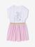 Robe patineuse fille Reine des neiges mauve 1 - vertbaudet enfant 