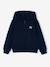 Sweat zippé garçon Basics marine+vert 1 - vertbaudet enfant 