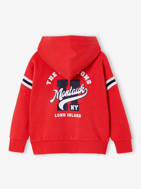Sweat garçon motif placé rouge 2 - vertbaudet enfant 