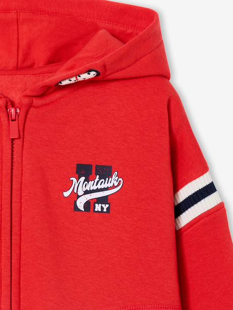 Sweat garçon motif placé rouge 3 - vertbaudet enfant 