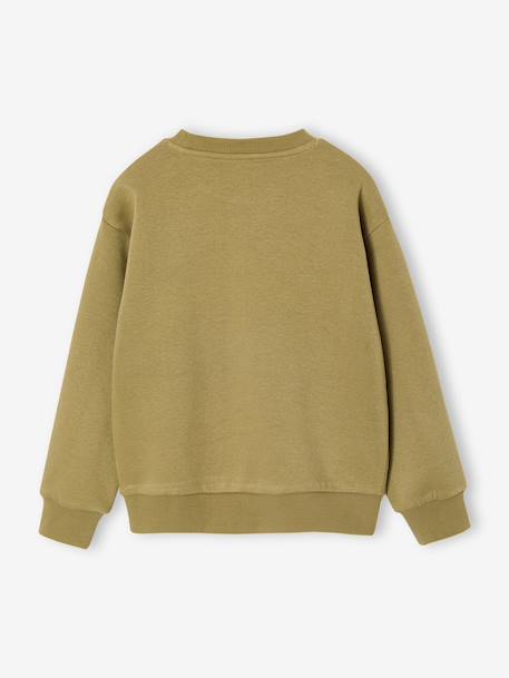 Sweat col rond surf bleu nuit+olive 7 - vertbaudet enfant 