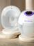 Tire-lait mains libres simple violet 4 - vertbaudet enfant 