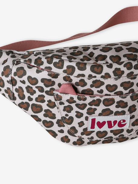 Sac banane animation poche chat fille bleu pâle+double stone+marron imprimé+prune+Rose blush+vanille 10 - vertbaudet enfant 