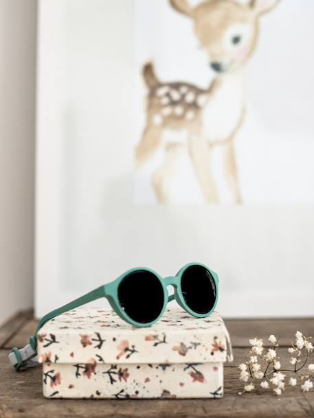 Lunettes de soleil Merry pour enfant de 2 à 4 ans Barbiecore+bleu grisé+Poppy red+rose+vert 28 - vertbaudet enfant 