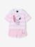 Ensemble fille rayé Snoopy rayé rose 1 - vertbaudet enfant 