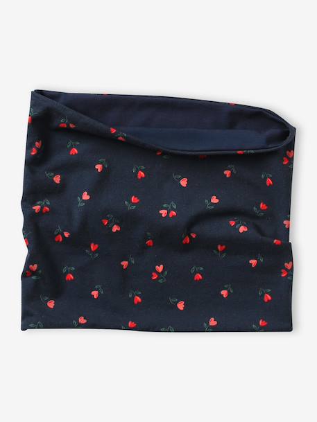 Snood fille imprimé marine 2 - vertbaudet enfant 