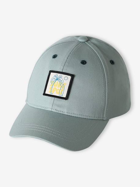 Casquette en coton bois de rose+menthe 5 - vertbaudet enfant 