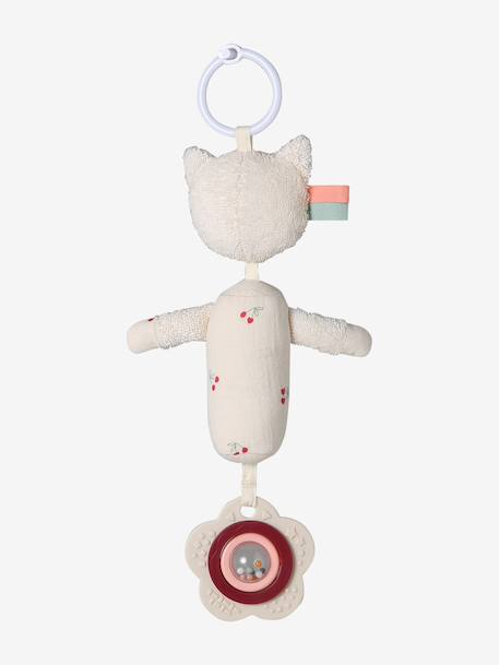 Hochet à suspendre sensoriel Chat Cherry 2 - vertbaudet enfant 