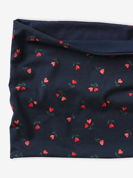 Snood fille imprimé marine 3 - vertbaudet enfant 