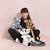 Sac bandoulière peluche Gris+Marron+Noir 17 - vertbaudet enfant 