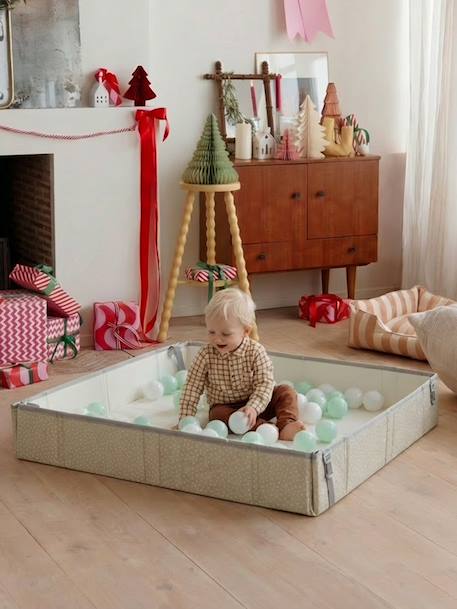 Tapis réversible et pliable avec balles Feuilles+Tanzanie 9 - vertbaudet enfant 