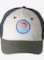 Casquette garçon coton style trucker écru 3 - vertbaudet enfant 