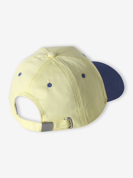 Casquette enfant coton jaune pâle 2 - vertbaudet enfant 
