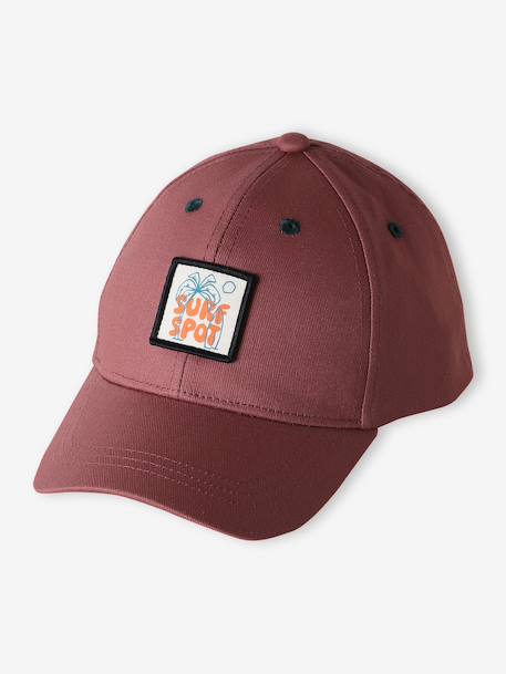 Casquette en coton bois de rose+menthe 1 - vertbaudet enfant 
