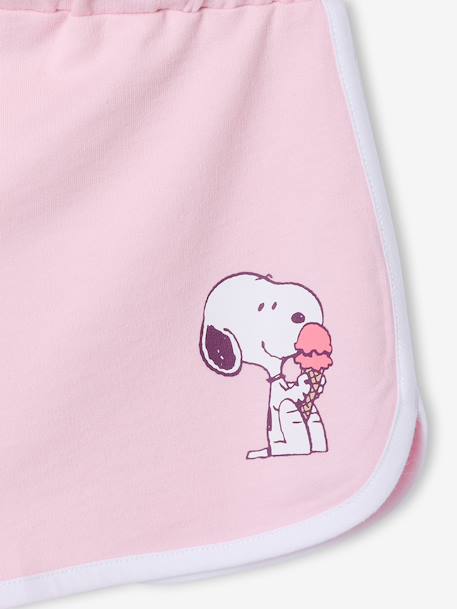 Ensemble fille rayé Snoopy rayé rose 7 - vertbaudet enfant 