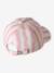 Casquette fille coton rayé rose 3 - vertbaudet enfant 