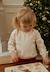 Sweat-shirt enfant en molleton lison Ecru 1 - vertbaudet enfant 