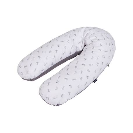 Coussin d'allaitement et de grossesse Cœurs/gris+Colombes+Lapins 18 - vertbaudet enfant 