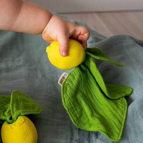 Doudou de dentition Jaune, vert 5 - vertbaudet enfant 