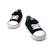 Sneakers garçon fermeture à lacets + scratch Bleu ciel+Blue marine+Noir - Bleu+White 18 - vertbaudet enfant 