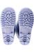 Bottes de pluie motif/style panda  frise Bleuet / gris 4 - vertbaudet enfant 