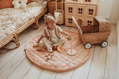 Tapis d'éveil 3 en 1 fleuri Orange 2 - vertbaudet enfant 