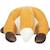 Peluche konta le renard (53 cm) Orange, marron, écru 3 - vertbaudet enfant 