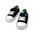 Sneakers garçon fermeture à lacets + scratch Bleu ciel+Blue marine+Noir - Bleu+White 14 - vertbaudet enfant 