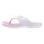 Tongs synthétique ilama Blanc / pêche+Bleu saphir / fuchsia 2 - vertbaudet enfant 